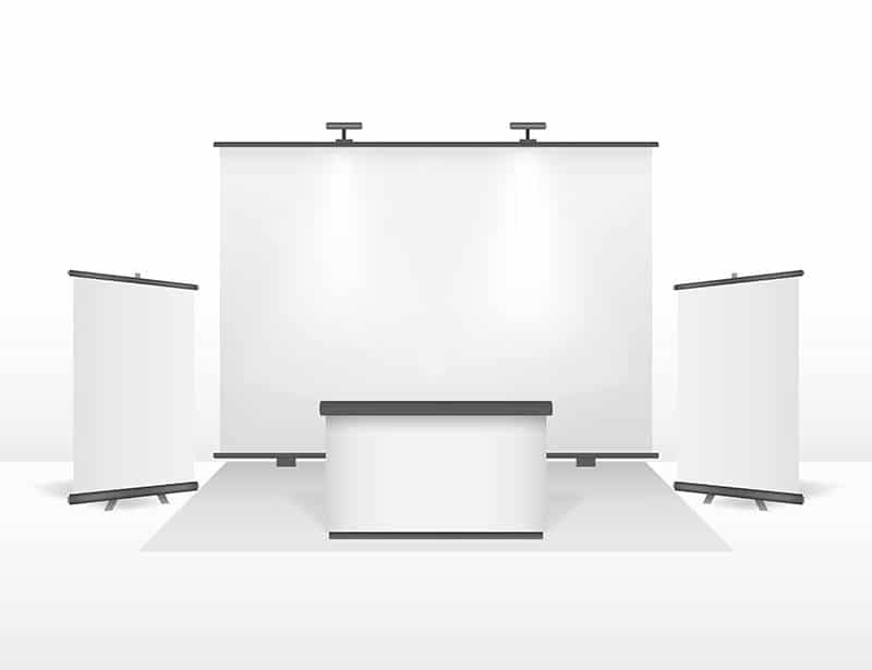 Backdrop Stand at Your Trade Show Booth
